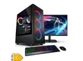 PC Set Gaming mit 23.8 Zoll TFT Viper V AMD Ryzen 5 5600GT, 16GB DDR4, AMD Vega Grafik, 500GB SSD, WLAN, Windows 11