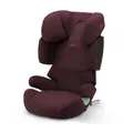 CBX by CYBEX Kinder-Autositz Solution X i-Fix, Für Autos mit und ohne ISOFIX, Ab ca. 3 bis 12 Jahre (100 - 150 cm), Ab ca. 15 bis 50 kg, Rot