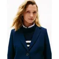 Tommy Hilfiger Langmantel CLASSIC SB WOOL REG COAT mit Wolle und Kaschmiranteil blau 46