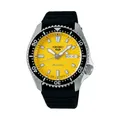 Seiko SRPL87K1 5 Sport SKX Redux Automatikuhr aus Silikon für Herren, Gehäusegröße 42,5 mm, Gelb/Schwarz