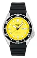 Seiko 5 Sports SKX Redux Silicone Strap Yellow Zifferblatt  SRPL87K1 Herrenuhr