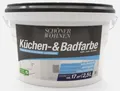 Küchen- und Badfarbe weiß matt 2,5 l Schöner Wohnen