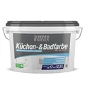 SCHÖNER WOHNEN Küchen- und Badfarbe weiss matt Wandfarbe Innenfarbe 2,5 l
