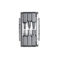 Fabric 6-in-1 Mini-Multitool für Fahrräder – Kompaktes Fahrrad-Werkzeugset – Leichtes Aluminium & CNC-gefräster Stahl – Inbus (3, 4, 5, 6 mm), Torx T25, Kreuzschlitz PH2 – Silber