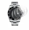 Savvies 4 Stück Full-Screen Schutzfolie für Rolex Submariner (Date) Full-Cover Displayschutz-Folie [3D Curved, Transparent, Anti-Fingerabdruck]