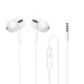 WEKOME YA11 - Kabelgebundene HiFi-Kopfhörer mit 3,5-mm-Klinke (Weiß)