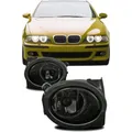 Nebelscheinwerfer Smokeglas mit Rahmen passend für BMW E46 M3 Baujahr 1998- 2007