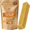 Wildfang® Yak-Käse Kauspielzeug Hund, Medium (ca. 72 g) für Hunde 15-25 kg – Zahnpflege-Stick, Hart wie Himalaya Yak-Käse, Churpi-Stil Käse-Sticks, Hundeleckerli & Welpen-Training, 1er Pack
