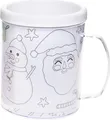 Färben Sie Ihre eigene Weihnachtstasse