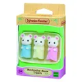 Sylvanian Families Marshmallow Mouse Triplets (21499)