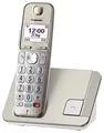 Panasonic KX-TGE250GN Schnurlostelefon (Bis zu 1.000 Telefonnummern sperren, übersichtliche Schriftgröße mit starkem Kontrast, extra lauter Hörer, Voll-Duplex Freisprechen)