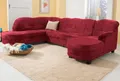 Home affaire Wohnlandschaft Camelita, viel Platz, bequem und zeitlos, Breite 289cm, U-Form, wahlweise mit Bettfunktion