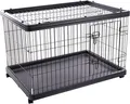 Flamingo Pasy Hundekäfig Schwarz 97.5x69x66.5 cm Schwarz 97.5x69x66.5 cm
