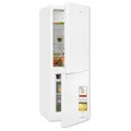 Exquisit Kühlgefrierkombination mit Gefrierfach | Kühlschrank 173 l, 142 cm, 4-Sterne, Energieklasse E, LED, Automatik-Abtauung, Weiss