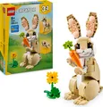 LEGO Creator 3in1 Häschen - Modell umbaubar in eine Lama Figur oder Spielzeug Robbe - Bauset mit Tieren für Kinder - Geburtstagsgeschenk für Mädchen und Jungen ab 8 Jahren 31162