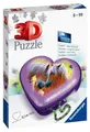 54 Teile Ravensburger 3D Puzzle Herzschatulle Pferd 11171