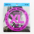 D'Addario Muta per E-Gitarre EXL120 009/042, Gitarren Saiten, Karbonstahl, Silber, Extra Leicht
