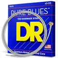 DR Strings PB545 45-125 Medium Set Handmade Pure Blues Coated 5-Saiten Bass Saiten PB5-45 Diapason long