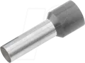 CIMCO 187004 - Aderendhülse isoliert 0,75 mm²/8 mm, verzinnt, grau, 100er Pack