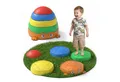 NEOLYMP Stapelspielzeug Kids Balanciersteine für Kinder 5er Set TÜV zertifizierte Stapelsteine, rutschfeste Trittsteine, Motorik Spielzeug für Balance & Koordination