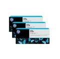 Original HP Tinte Patrone 771C hell grau 3er Pack für DesignJet Z 6200 MHD