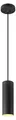 SLV Große weiße Pendelleuchte ENOLA, Hängelänge 150 cm, E27, 1x max. 50 W, matt schwarz 1008135
