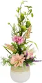 Kunstblume Gesteck aus Hortensien und Dahlien, I.GE.A., Höhe 47 cm