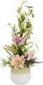 I.Ge.A. Kunstblume "Gesteck aus Hortensien und Dahlien", rosa, B/H/L: 20cm x 47cm x 20cm, 1 Stk.