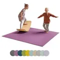 Ehrenkind Spielmatte Krabbelmatte Rutschfest, Made in Germany (Krabbeldecke für Baby, Hochwertige Krabbelmatte Baby), Spielmatte Baby, Rutschfeste Spielunterlage lila 100 cm x 180 cm