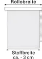 Gardinia EASYFIX Rollo Thermo ENERGIESPAREND 254 blau 100 x 150 cm