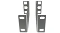 Stalflex Server Rack Tiefenerweiterung 1U 100mm - Hergestellt aus Stahl - Computer- & Server-Racks - Ideal für Standard/Professional Netzwerkschrank