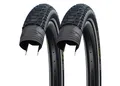 2x Schwalbe Pick Up 55-406 Drahtreifen Super Defense 20x2.15 Fahrradreifen