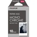 FUJIFILM Instax 1x10 Film Mini, Monochrome WW1, schwarz/weiß