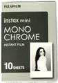 FUJIFILM instax mini Film Monochrome Sofortbildfilm 10 Bilder MHD: 10/2027