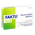 FAKTU lind Hämorrhoidenzäpfchen 10 St
