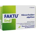 FAKTU lind Hämorrhoidenzäpfchen 10 St. PZN 17836441