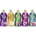 VERNEL Weichspüler Aromatherapie-Set 5x 46 Waschladungen (230WL) 1x Traumhafte Lotusblüte 1x Zauberhafte Malediven, 1x Sinnliche Frangipani, 1x Faszinierender Dschungel, 1x Bezaubernde Magnolie