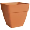 elho® Vibia campana quadrat Pflanzkübel Terracotta 30 cm - Kunststoff