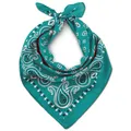Bandana Grün Teal Blau für Herren & Damen  Motorrad Tuch Gesicht  Vielseitige...