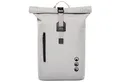 SONS OF ALOHA Rucksack RollTop Rucksack Damen schön flach extra Laptop-Hülle, City-Rucksack dünn als Fahrrad-Rucksack, Daypack für Damen, off-white