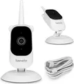 Lionelo Camera Care Babyline 3.2, 3-facher Digitalzoom, Zwei-Wege-Kommunikation möglich, Aufzeichnungsmöglichkeit, Kameraauflösung: 1920x1080px - Weiß
