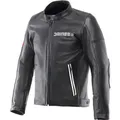 Dainese Leggenda, Lederjacke perforiert - Schwarz/Blau/Rot - 50