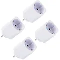 Shelly Plug M Gen3 White Smarter Zwischenstecker BT WLAN 4er Set weiß