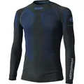 Held 3D-Skin Cool Top, Funktionsshirt langarm - Schwarz/Dunkelblau/Blau - XL