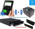 10" GASTRO Mobile Kasse: Bondrucker Kellner-Terminal Kassensoftware Geldlade