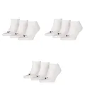 PUMA 9 Paar Sneaker Invisible Socken Gr. 35-49 Unisex für Damen Herren Füßlinge, Farbe:300 - white, Socken & Strümpfe:39-42
