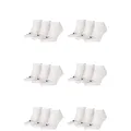 PUMA Unisex Invisible Sneaker Socken 6er Pack, Größe:39-42;Farbe:white