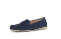 Gabor Damen Mokassins, Frauen Slipper, Mokassins,Freizeit,festlich,Schaft-weiten,senkfuss,senk-spreizfuss,Lady,Ladies,Dark Blue,39 EU / 6 UK