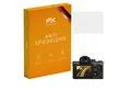 atFoliX Schutzfolie für Sony Alpha a7R IIIA, (3 Folien), Entspiegelnd und stoßdämpfend