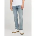 Jack & Jones Slim-fit-Jeans JJIGLENN Slim-Fit mit Stretch und praktischer 5-Pocket-Form Baumwollmischung, slim fit blau 30